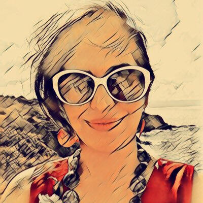 A portrait of Ashita Achutan - previously worked on Product at Twitter, Amazon, Ebay and is now building a social platform around fandom called Fantoons as well as an AI Biographer named Otto. She's also the co-founder of Women in Product.